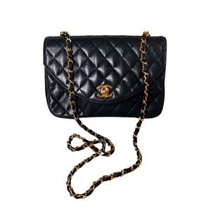 Chanel Single Half Moon Flap Bag